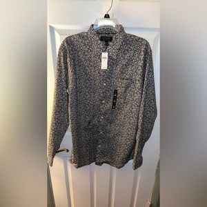 Men’s Banana Republic Floral Long Sleeve Button Down